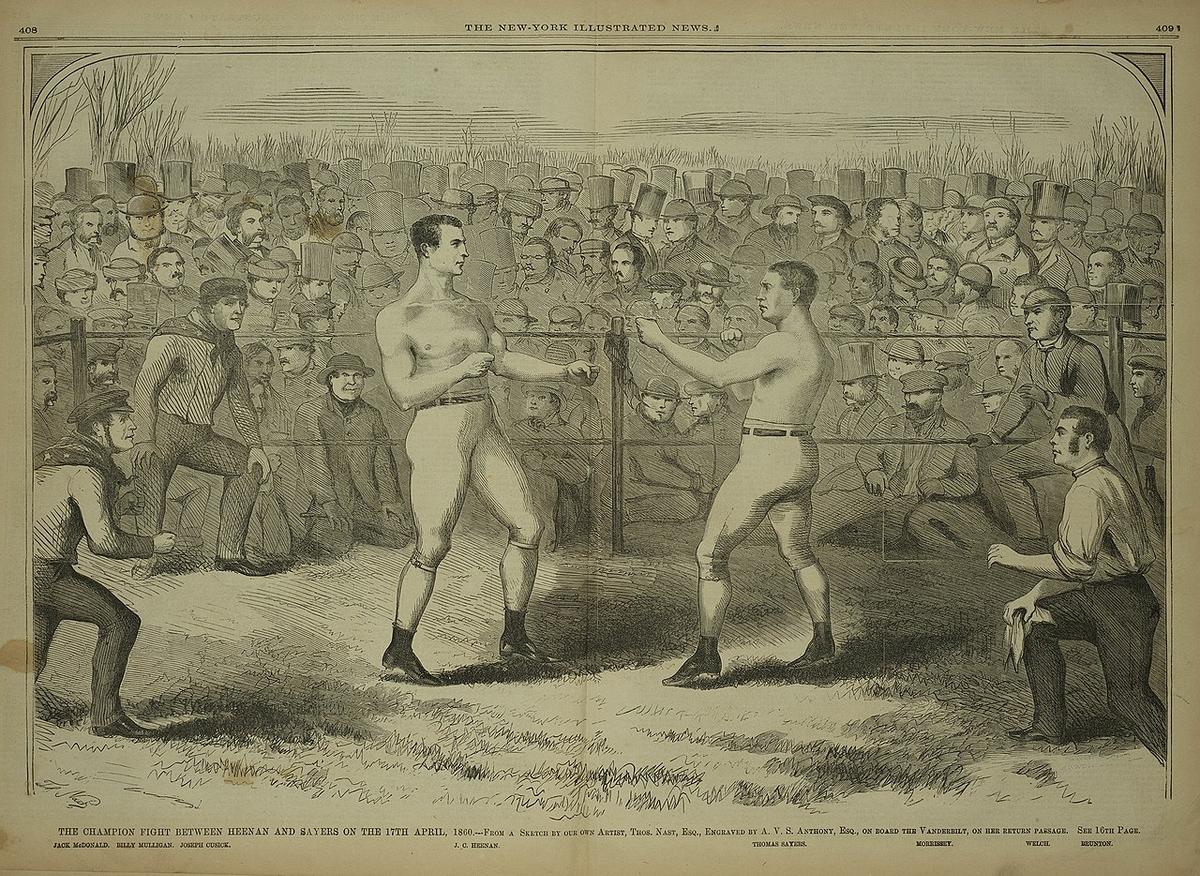 RETRO GSP - Prima luptă pentru titlul mondial la box