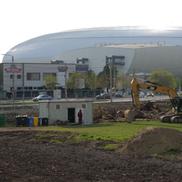 FOTO: Stadionul Tineretului demolat/ Iosif Popescu
