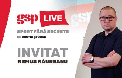 Trezirea cu GSP LIVE: Ștucan și Răureanu analizează ultimele evenimente din sport » Urmărește emisiunea AICI