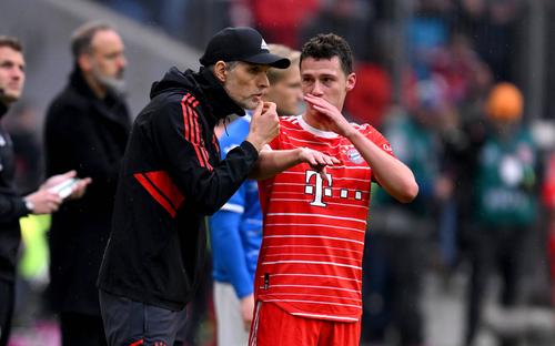 Thomas Tuchel și Benjamin Pavard. Foto: Imago Images