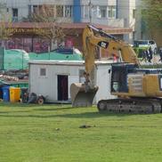 FOTO: Stadionul Tineretului demolat/ Iosif Popescu