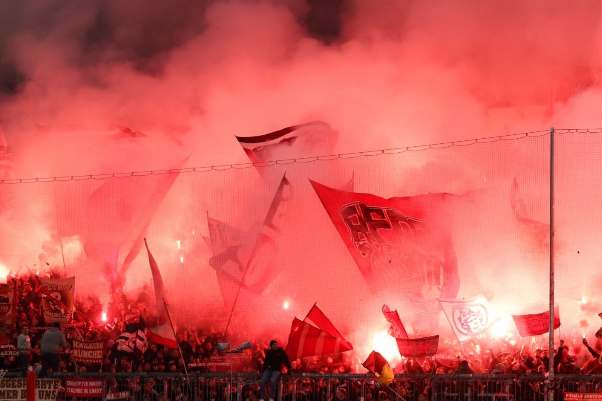 Atmosfera de la Bayern Munchen - Arsenak