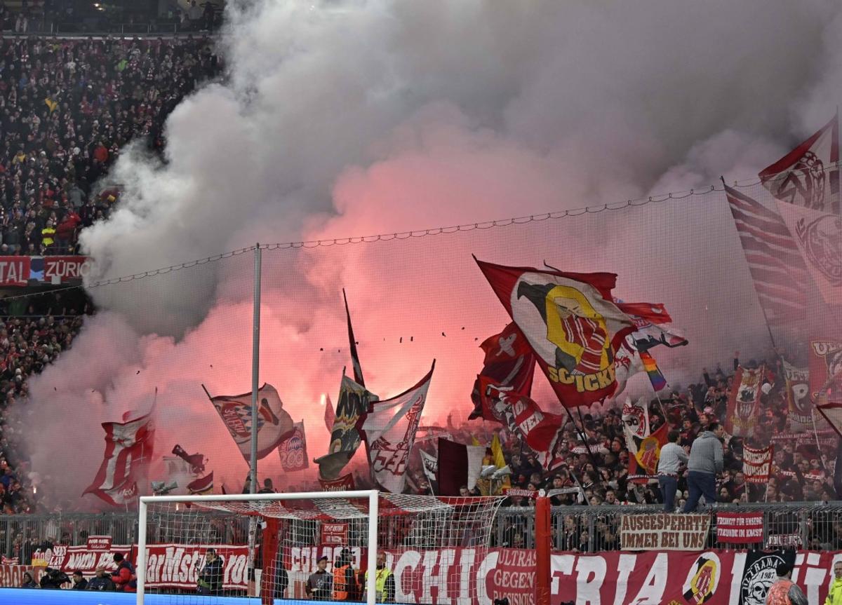 Atmosfera de la Bayern Munchen - Arsenak