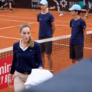 Arbitra de scaun Marijana Veljovic - ziua a patra Țiriac Open Foto: Raed Krishan