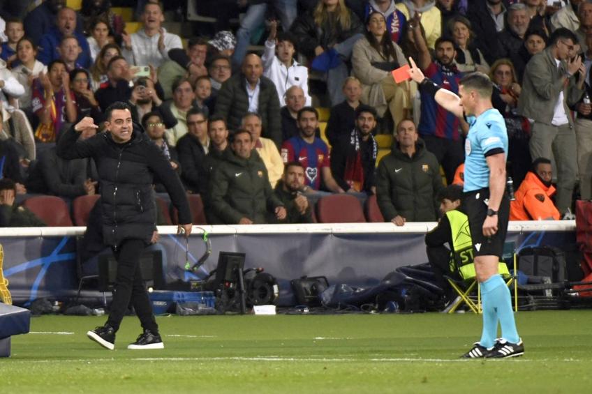 Xavi a fost eliminat de Kovacs în Barcelona - PSG, foto: Imago Images