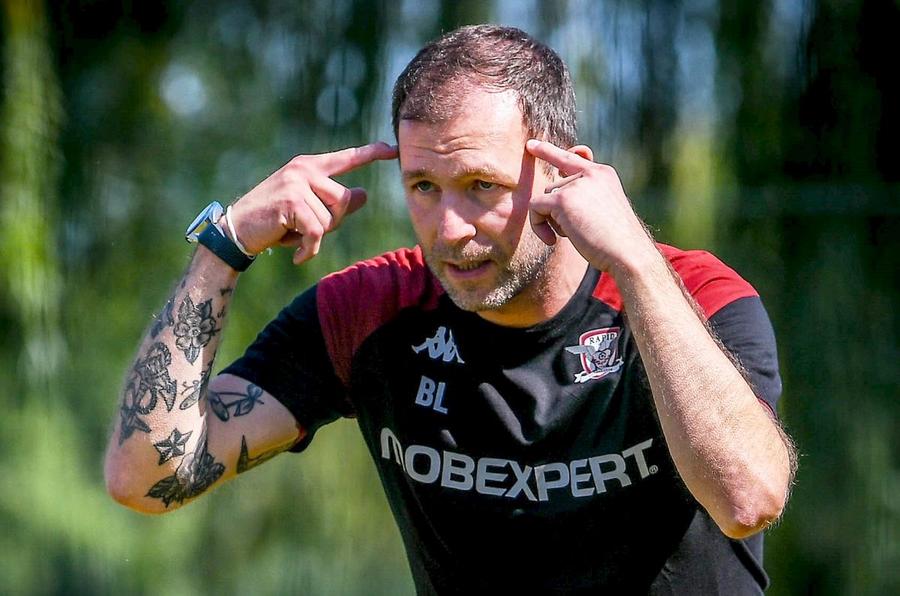 Bogdan Lobonț, antrenorul interimar al Rapidului // foto: Facebook @ FC Rapid 1923 Un risc asumat