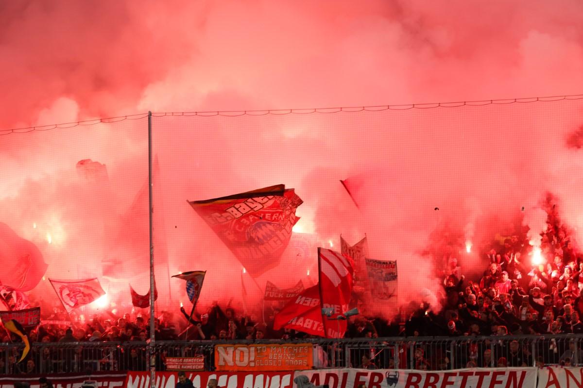 Atmosfera de la Bayern Munchen - Arsenak