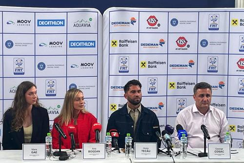 Horia Tecău, alături de Mara Gae, Ana Bogda, și George Cosac
