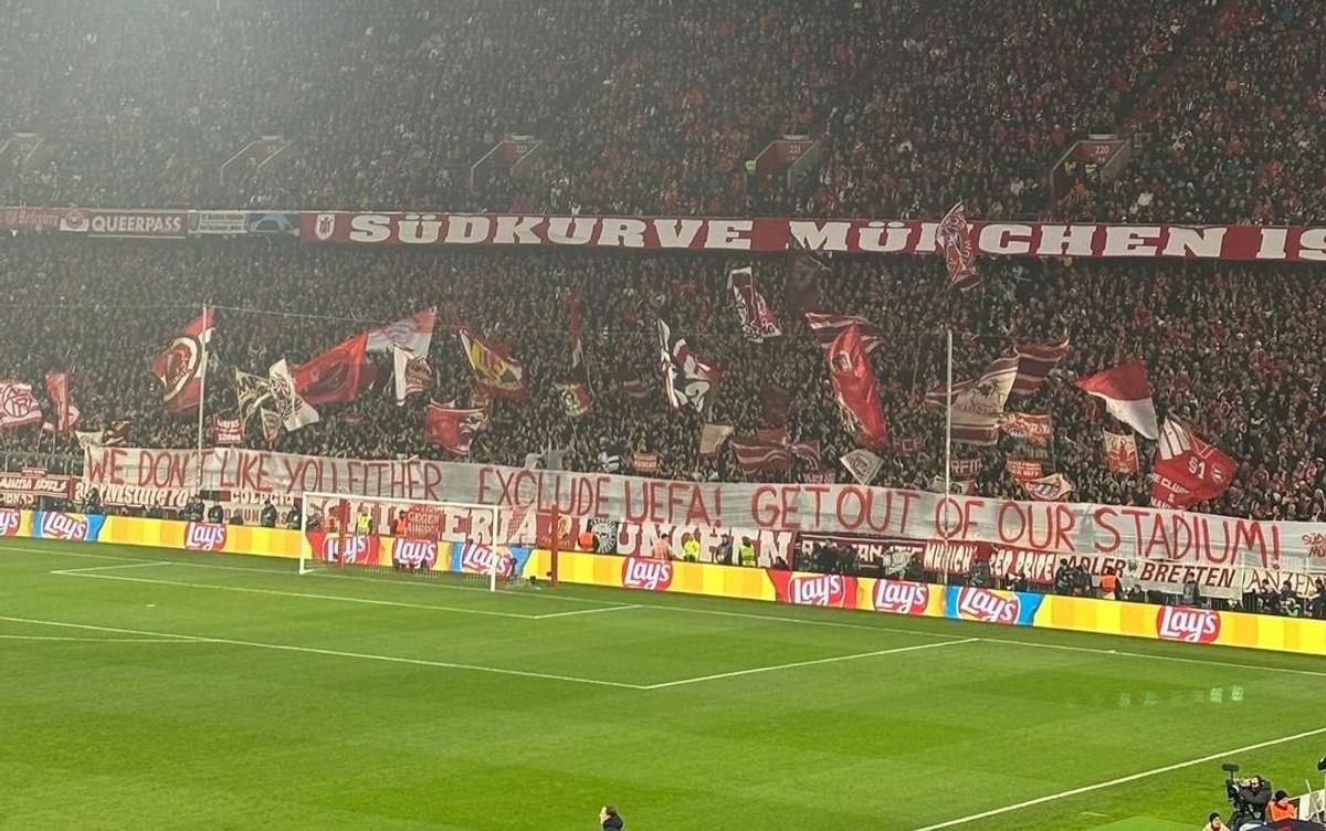 Atmosfera de la Bayern Munchen - Arsenak