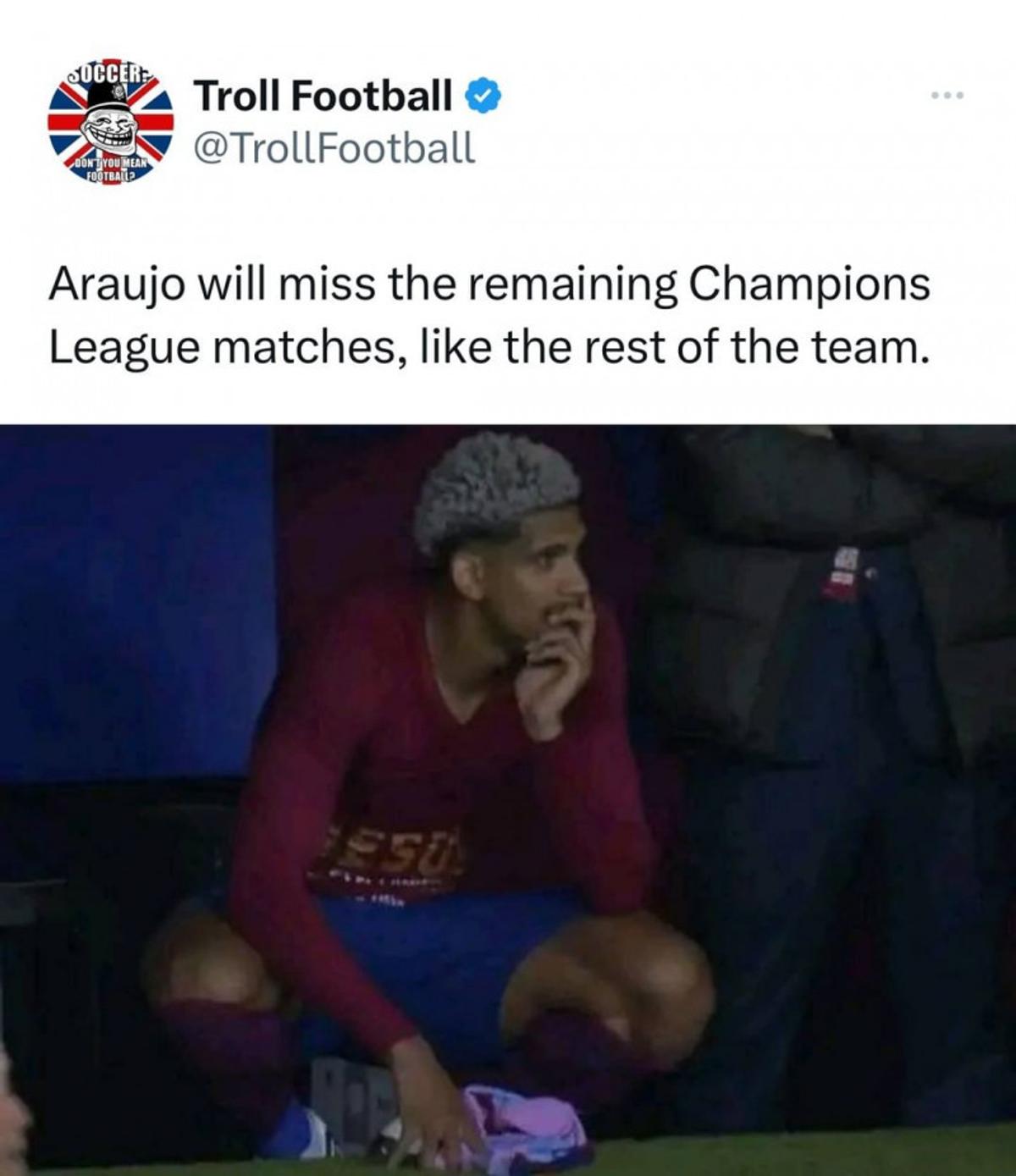 Barcelona, ținta glumelor pe internet după eliminarea din Champions League » Istvan Kovacs, subiect de meme-uri