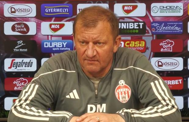 Dorinel Munteanu i-a băgat în ședință pe jucătorii lui Sepsi: „Nimeni nu are nicio scuză”