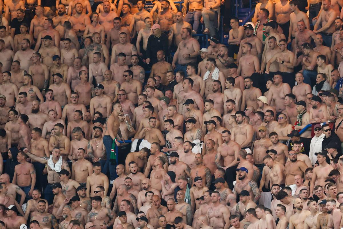 Imaginile serii în Europa și Conference League: show făcut de galeria Legiei la Londra