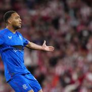 Cyriel Dessers, cu tricoul rupt în Athletic Bilbao - Rangers