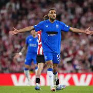 Cyriel Dessers, cu tricoul rupt în Athletic Bilbao - Rangers