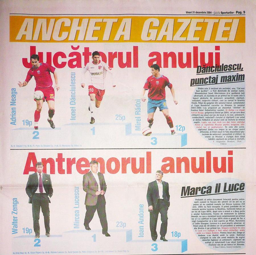Trofeul Antrenorul Anului, cel mai relevant premiu de profil din presa sportivă, va purta numele Trofeul Mircea Lucescu » Citatul profetic al lui Il Luce, din 2004, care a șocat astăzi redacția