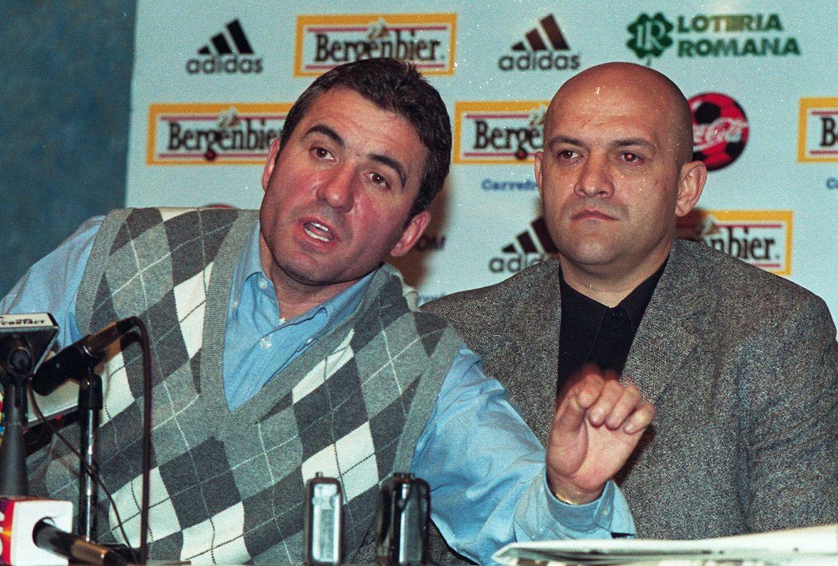 Conferința cu cântec a lui Gică Hagi din 2001, după dezastrul cu Slovenia + paginile Gazetei Sporturilor
