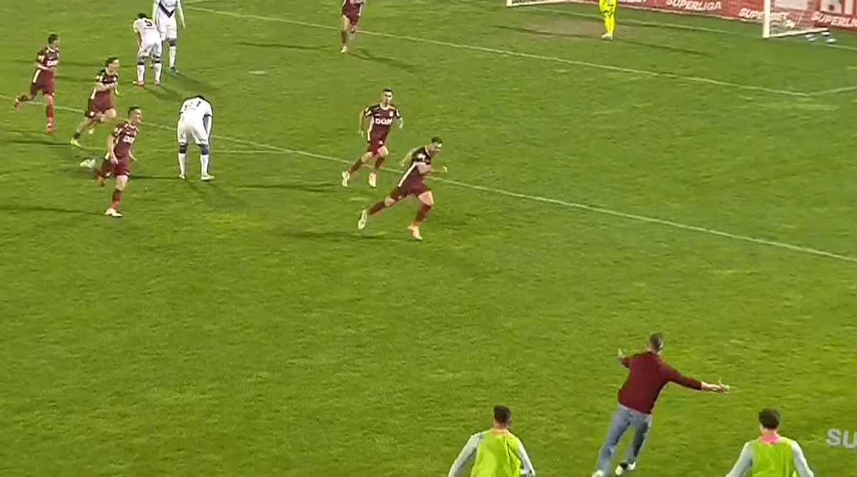 Gol Adrian Păun FC Argeș - CFR Cluj