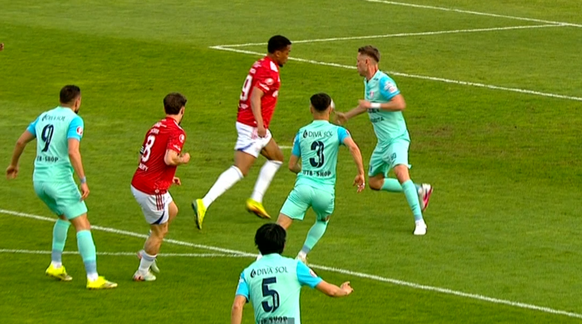 Oțelul Galați - UTA, un meci cu două eliminări, un gol și zero fotbal! » Clasamentul din play-out