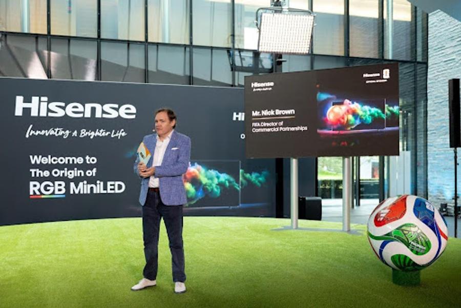 Hisense lansează gama RGB MiniLED 2026 la sediul FIFA și consolidează parteneriatul pentru Cupa Mondială 2026
