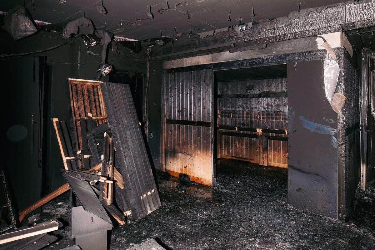 Cenușă pe stadionul obișnuit cu Liga Campionilor » Incendiul izbucnit săptămâna trecută a produs pagube uriașe
