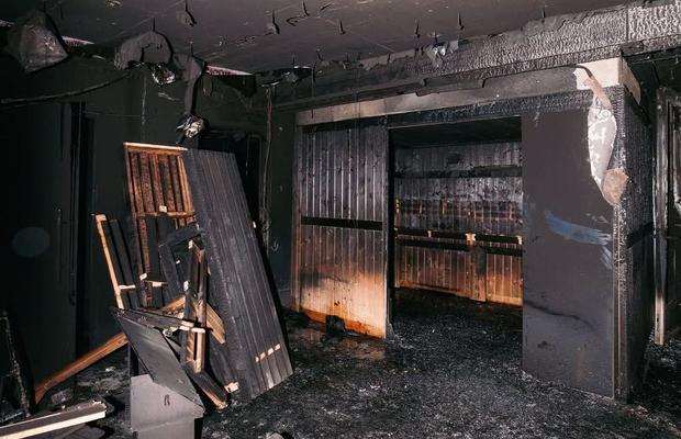 Cenușă pe stadionul obișnuit cu Liga Campionilor » Incendiul izbucnit săptămâna trecută a produs pagube uriașe