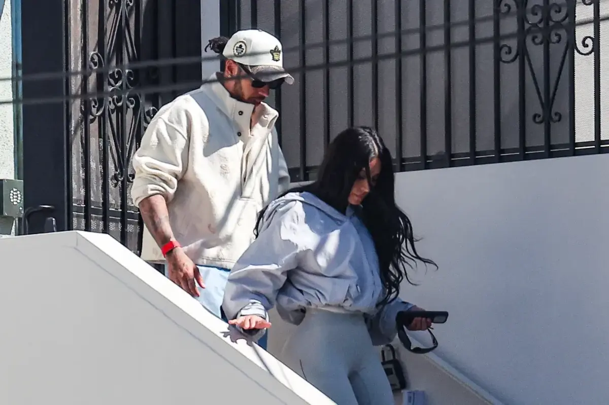 Kim Kardashian și Lewis Hamilton