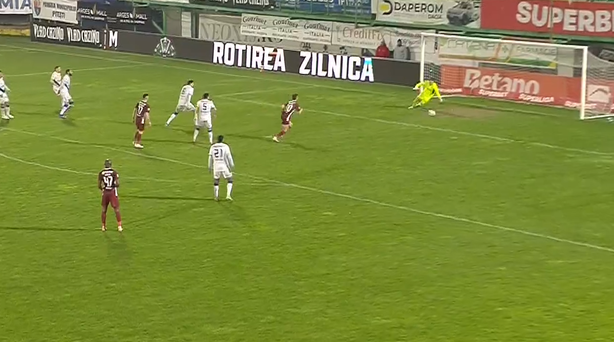 Gol Adrian Păun FC Argeș - CFR Cluj
