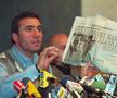 Conferința ținută de Hagi la două zile după România - Slovenia / Sursă foto: Arhivă Gazeta Sporturilor