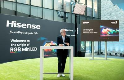 Hisense lansează gama RGB MiniLED 2026 la sediul FIFA și consolidează parteneriatul pentru Cupa Mondială 2026