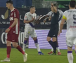 Fază ciudată la FC Argeș - CFR Cluj, cu Istvan Kovacs în prim-plan: „De ce mai dai cartonaș galben?”