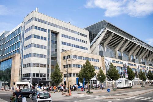 Stadionul „Parken”, al lui FC Copenhaga, din Danemarca // sursă foto: fck.dk