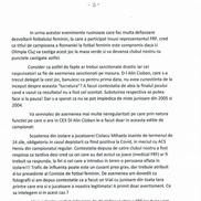 Memoriul înaintat la FRF de Prundu Bârgăului