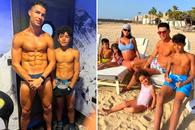 Dinastia „pătrățelelor” » Imaginea de 11 milioane de aprecieri cu Cristiano Ronaldo și fiul lui în criosaună