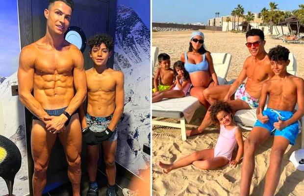 Dinastia „pătrățelelor” » Imaginea de 11 milioane de aprecieri cu Cristiano Ronaldo și fiul lui în criosaună