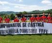 Fetele de la ACS Heniu Prundu Bârgăului au protestat la ultimul meci / Sursă foto: Facebook