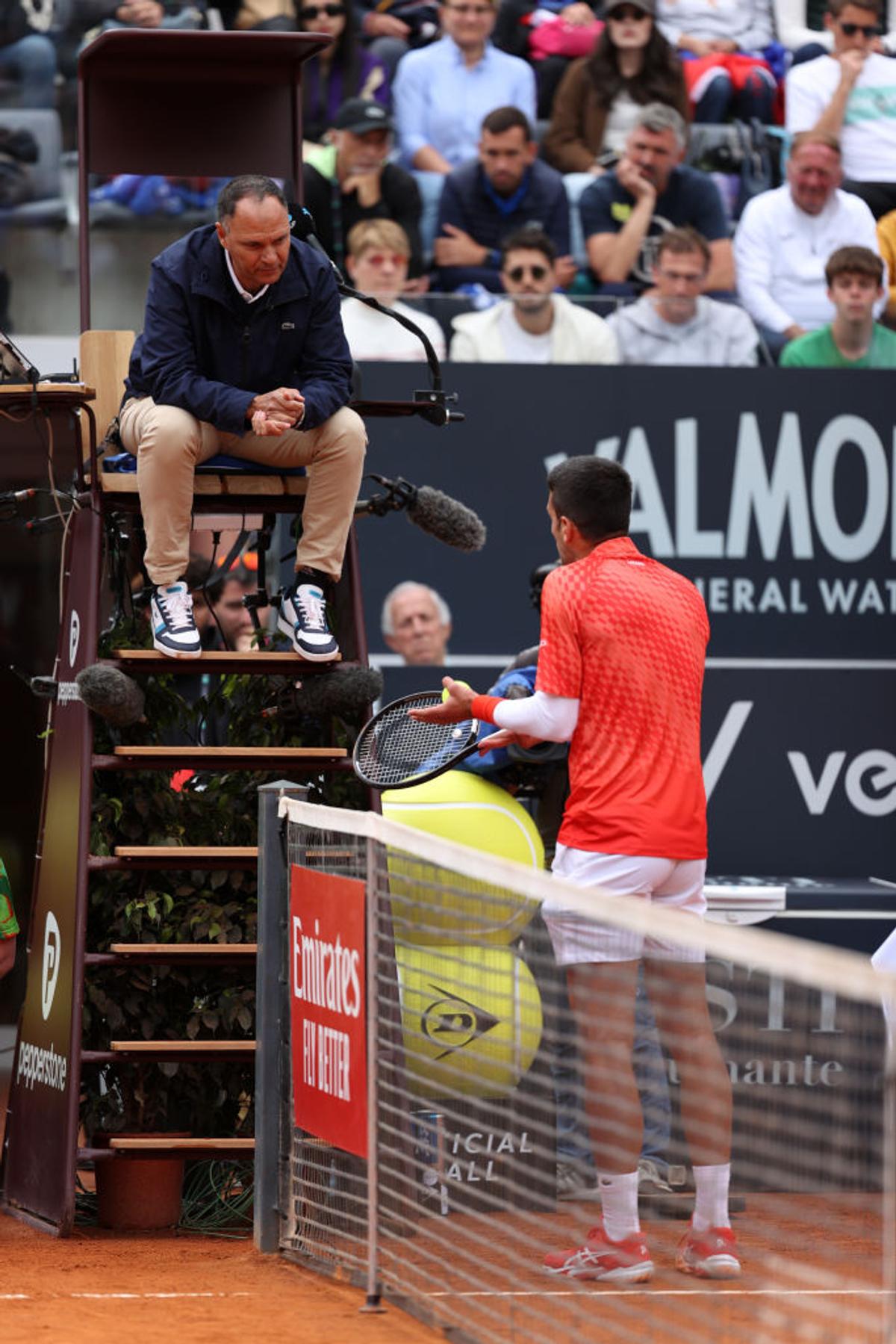 Holger Rune, victorie fantastică în fața lui Djokovic » Tenis PERFECT în decisivul de la Roma: ZERO erori neforțate