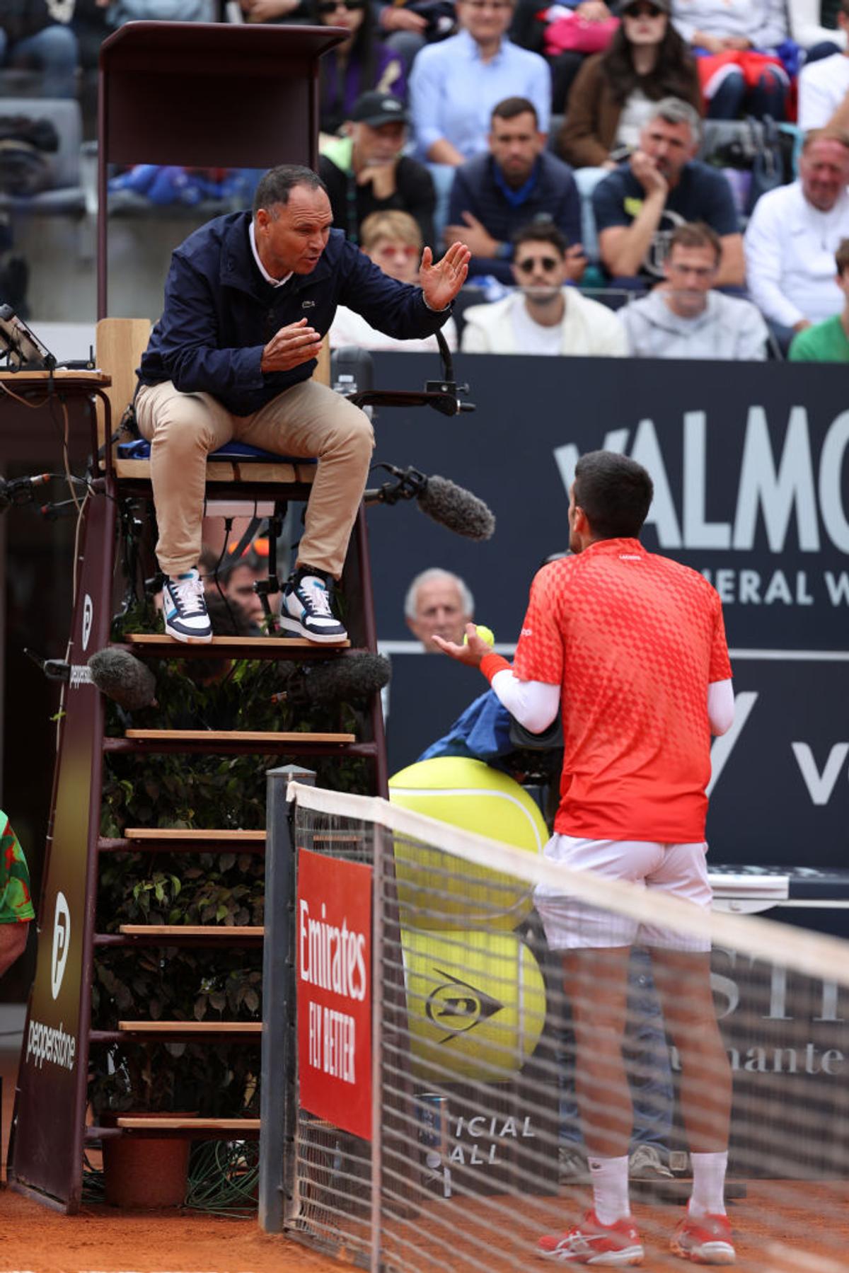 Holger Rune - Novak Djokovic, sfert la ATP Roma