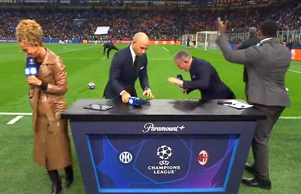 „Vom fi dați afară!” » Henry împietrit, Carragher și Richards au izbucnit în râs când au auzit ce a spus colega prezentatoare
