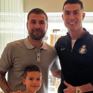 Adrian Mutu, întâlnire cu Cristiano Ronaldo