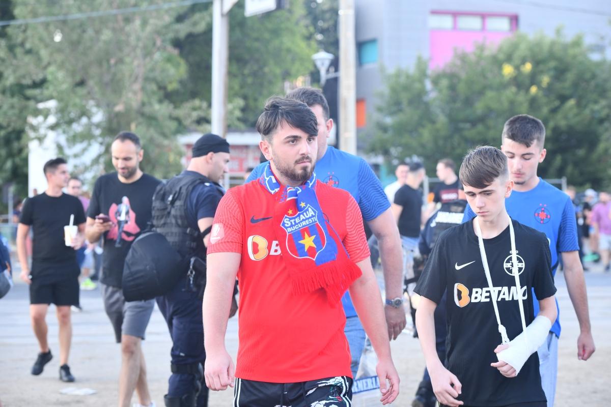 FCSB - CFR Cluj, meci tare pe arena din Ghencea