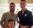 Astăzi, Adrian Mutu (45 ani), golgheterul all-time al naționalei României, la egalitate cu Gică Hagi, s-a întâlnit cu Cristiano Ronaldo, cvintuplu câștigător al Balonului de Aur și atacantul celor de la Al Nassr.