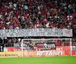 Banner al suporterilor arădeni. Sursă foto: IMAGO