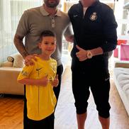 Adrian Mutu, întâlnire cu Cristiano Ronaldo