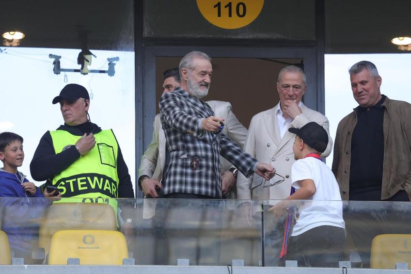 Gigi Becali, pe Arena Națională la FCSB - Universitatea Craiova  / foto Ionuț Iordache (GSP)