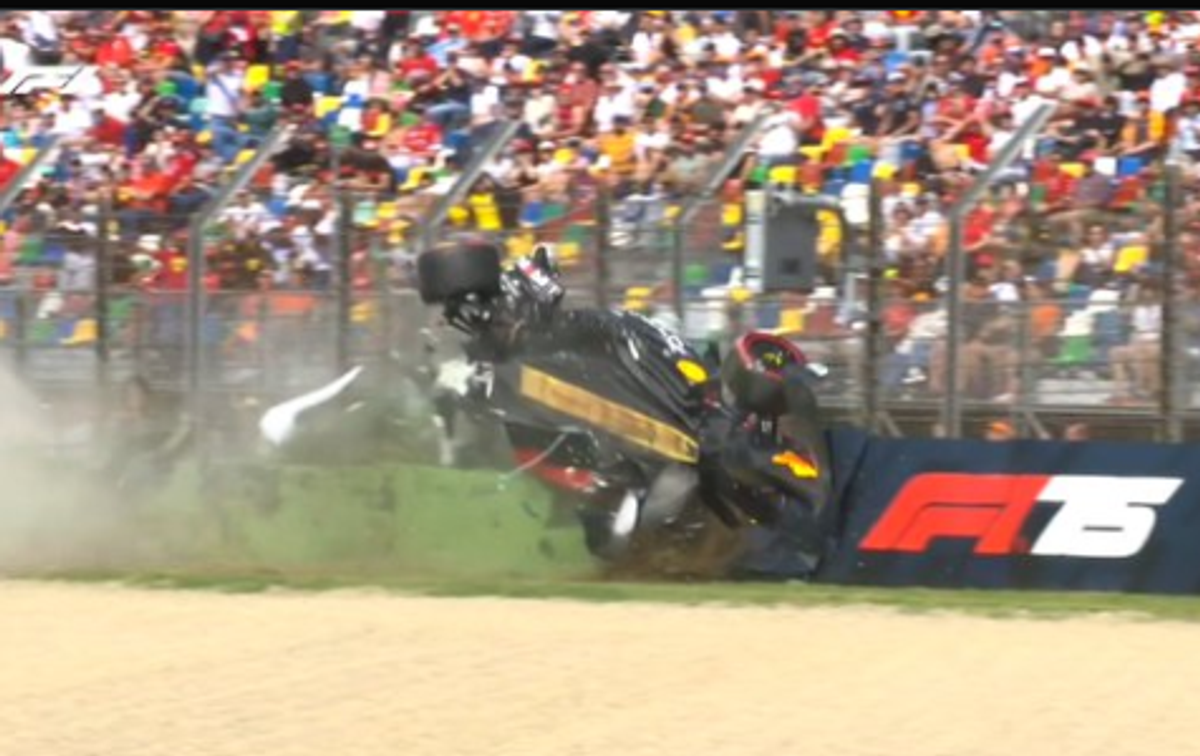 Yuki Tsunoda, accident violent în calificările de la Imola