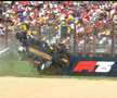 Accident horror în prima sesiune de calificări de la Imola »  S-a răsucit cu mașina la 240 km/h