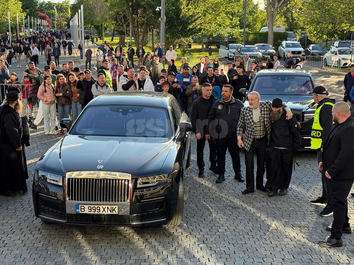 Gigi Becali, pe Arena Națională la FCSB - Universitatea Craiova  / foto GSP