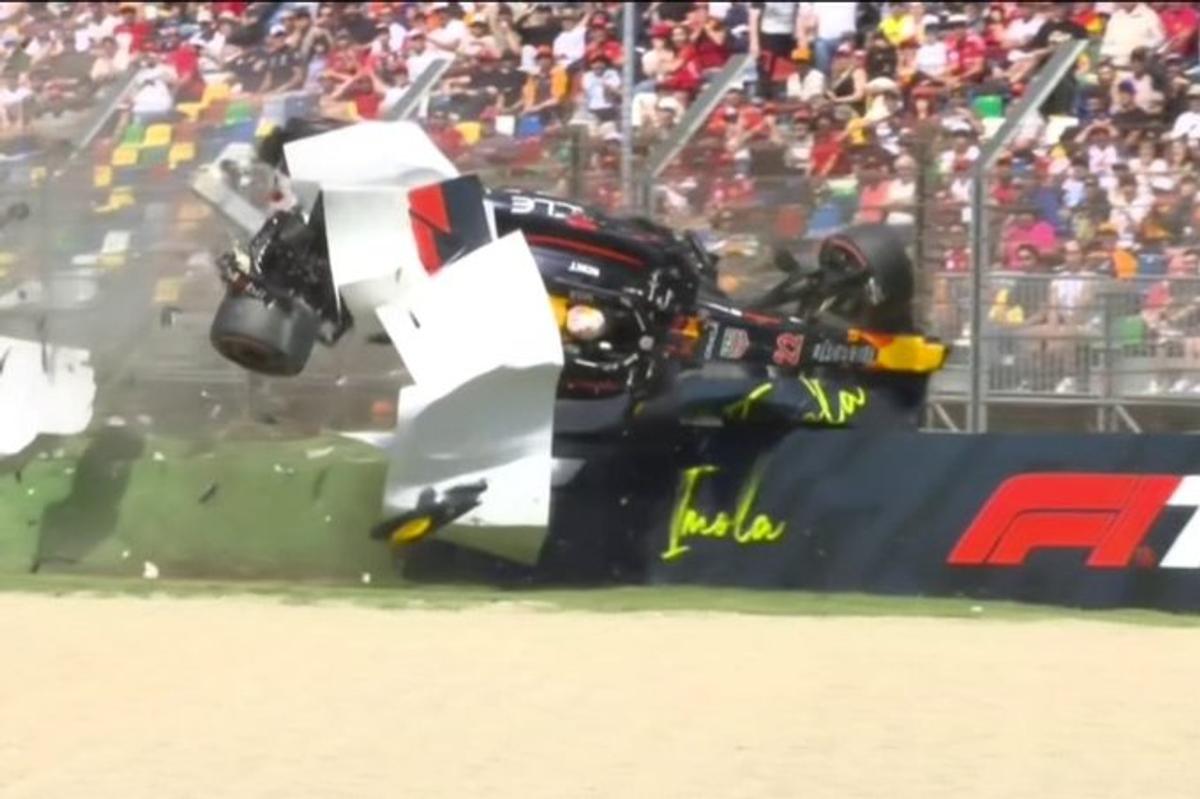 Accident horror în prima sesiune de calificări de la Imola »  S-a răsucit cu mașina la 240 km/h