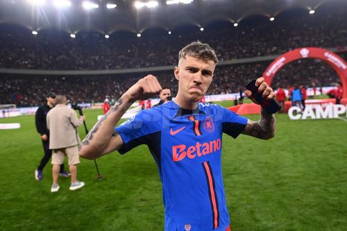 Octavian Popescu. FCSB, campioană Superligă 2024-2025. Foto: Eduard Vînătoru / Ionuț Iordache (GSP.RO)