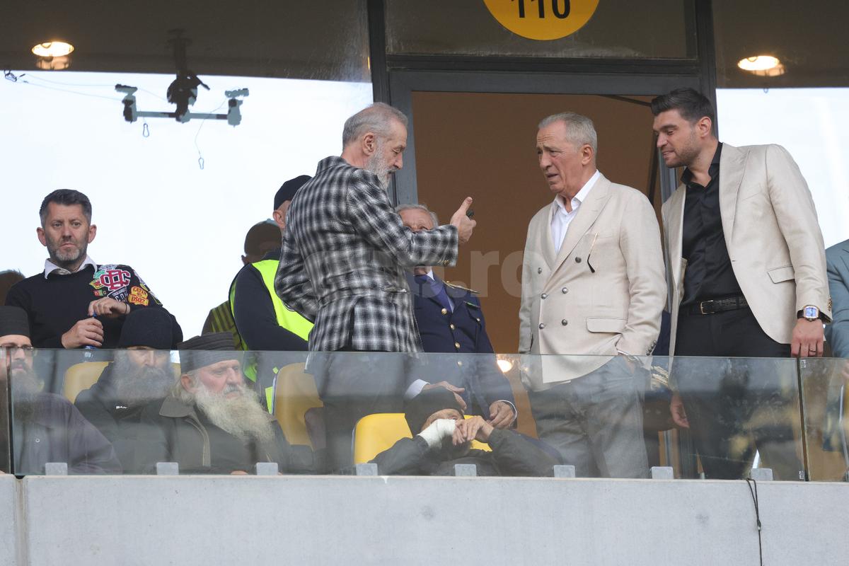 Ilie Năstase a fost prezent la FCSB - Universitatea Craiova